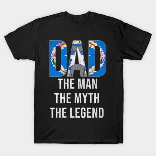 Northern Marianan Dad The Man The Myth The Legend - Gift for Northern Marianan Dad With Roots From Northern Marianan T-Shirt